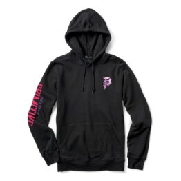 Primitive X DBS Goku Black Rose Pullover Hooded Sweatshirt Black