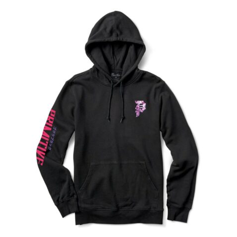 Primitive X DBS Goku Black Rose Pullover Hooded Sweatshirt Black