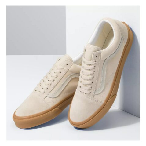 Vans Gum Old Skool Shoe Oatmeal - Image 5