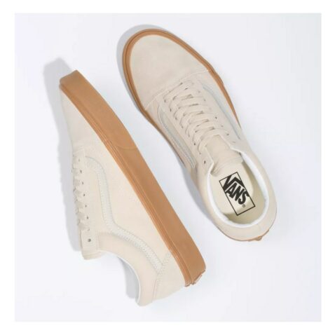 Vans Gum Old Skool Shoe Oatmeal - Image 3