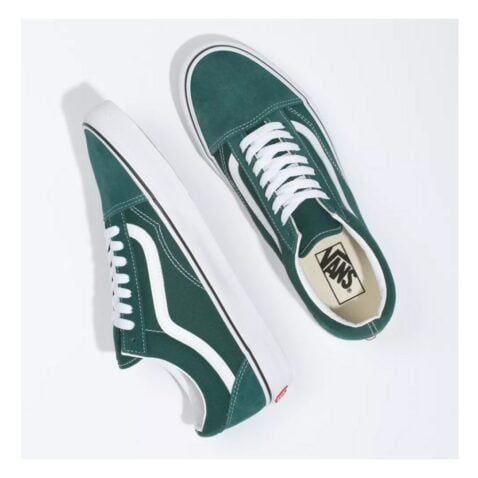 Vans Old Skool Shoe Bistro Green True White - Image 3