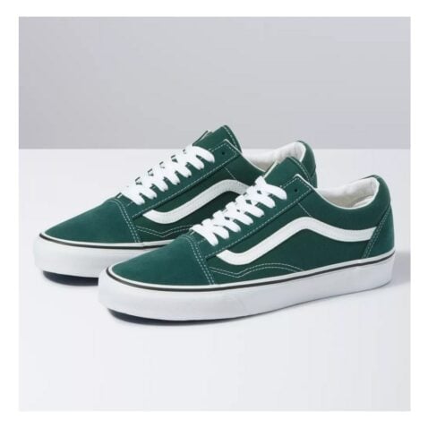 Vans Old Skool Shoe Bistro Green True White - Image 4