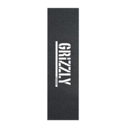 Grizzly Stamp Print Grip Tape Black White