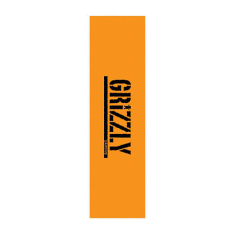 Grizzly Stamped Necessities Grip Tape Orange
