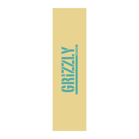 Grizzly Stamped Necessities Grip Tape Yellow