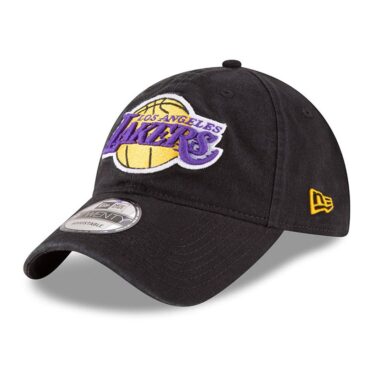 New Era Los Angeles Lakers 9Twenty Official Team Colors Black