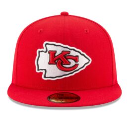 New Era 59Fifty Kansas City Chiefs Super Bowl LV 2021 Side Patch Red Fitted Hat