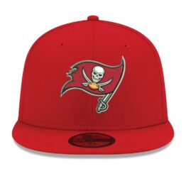 New Era 59Fifty Tampa Bay Buccaneers Super Bowl LV 2021 Side Patch Red Fitted Hat