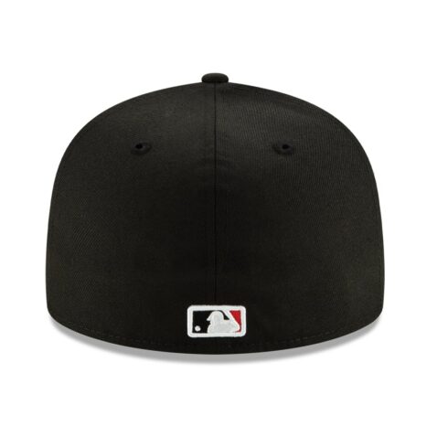 New Era Arizona Diamondbacks Alternate 1 Black 59FIFTY Fitted Hat Back