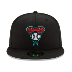 New Era 59Fifty Arizona Diamondbacks Alternate 2022 Authentic Collection On Field Fitted Hat Black
