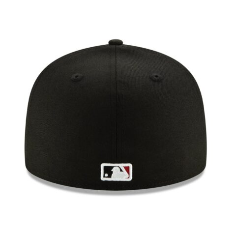 New Era Arizona Diamondbacks Game Black 59FIFTY Fitted Hat Back