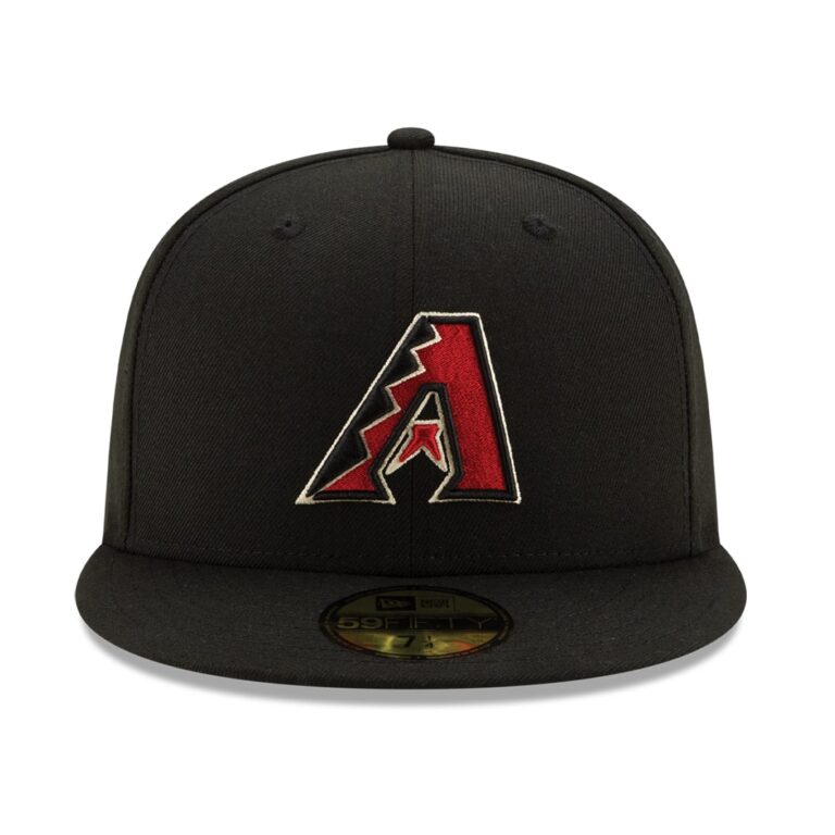 New Era Arizona Diamondbacks Game Black 59FIFTY Fitted Hat Front New Era Arizona Diamondbacks Game Black 59FIFTY Fitted Hat Front