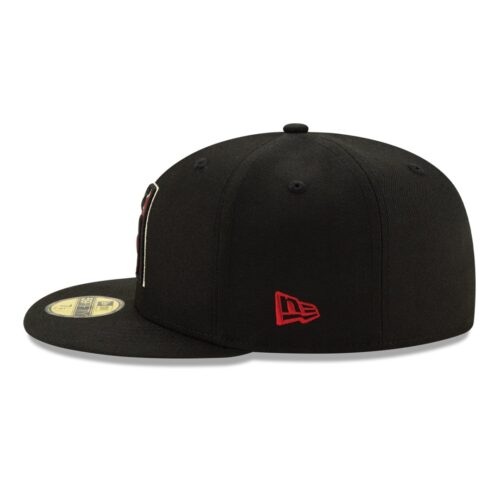 New Era Arizona Diamondbacks Game Black 59FIFTY Fitted Hat Left