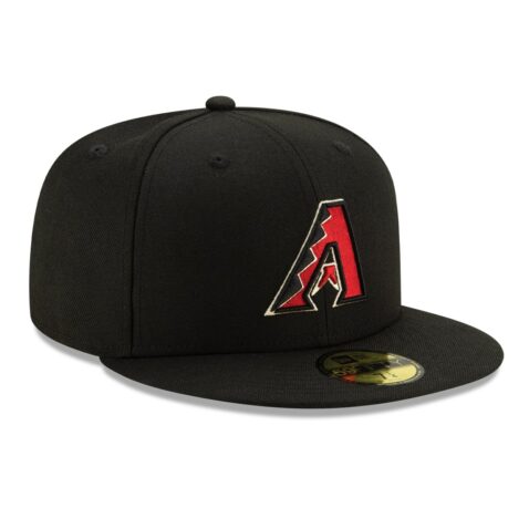 New Era Arizona Diamondbacks Game Black 59FIFTY Fitted Hat Right Front