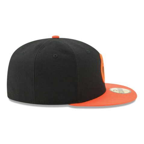 New Era Baltimore Orioles Alternate 1 Black Orange 59FIFTY Fitted Hat Right