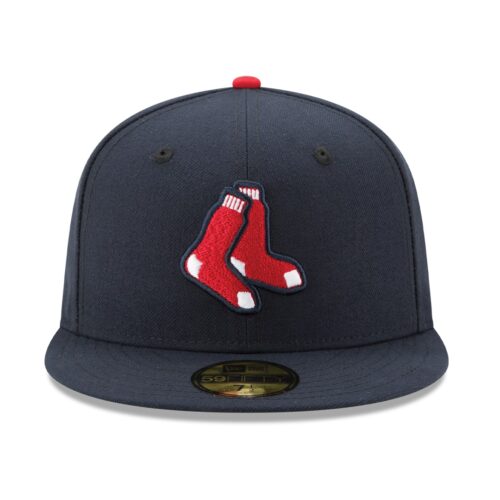 New Era Boston Red Sox Alternate 1 Dark Navy 59FIFTY Fitted Hat Front