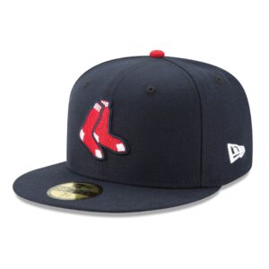 New Era Boston Red Sox Alternate 1 Dark Navy 59FIFTY Fitted Hat Left Front