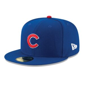 New Era Chicago Cubs Game Royal 59FIFTY Fitted Hat Left Front