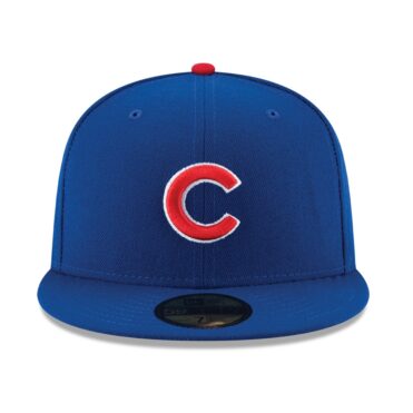 New Era 59Fifty My First Chicago Cubs Game Authentic On Field Fitted Hat Royal Blue