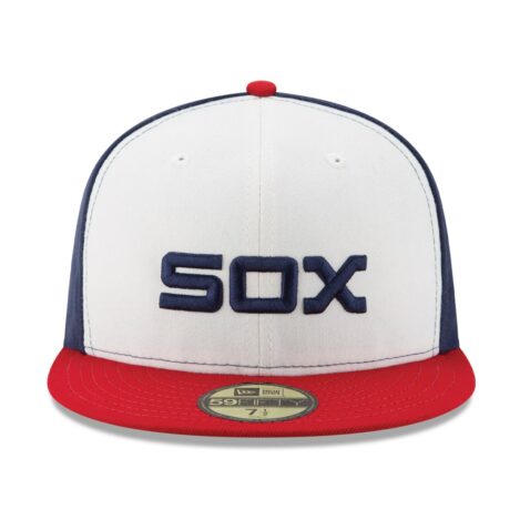 New Era Chicago White Sox Alternate 1 59FIFTY Fitted Hat Front