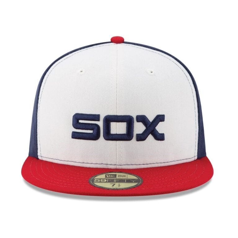 New Era Chicago White Sox Alternate 1 59FIFTY Fitted Hat Front New Era Chicago White Sox Alternate 1 59FIFTY Fitted Hat Front