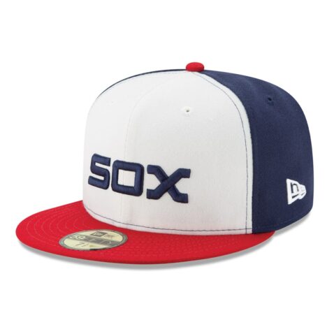 New Era Chicago White Sox Alternate 1 59FIFTY Fitted Hat Left Front