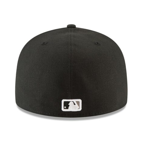 New Era Chicago White Sox Game Black 59FIFTY Fitted Hat Back