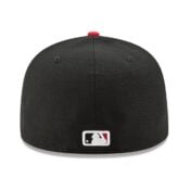 New Era Cincinnati Reds Alternate 1 Black Red 59FIFTY Fitted Back