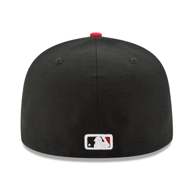 New Era Cincinnati Reds Alternate 1 Black Red 59FIFTY Fitted Back New Era Cincinnati Reds Alternate 1 Black Red 59FIFTY Fitted Back