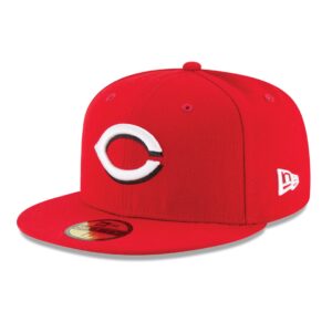 New Era 59Fifty Cincinnati Reds Home Authentic Collection On Field Fitted Hat Red