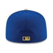 New Era Kansas City Royals Alternate 1 Royal 59FIFTY Fitted Hat Back
