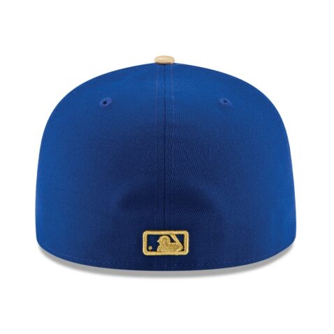 New Era Kansas City Royals Alternate 1 Royal 59FIFTY Fitted Hat Back