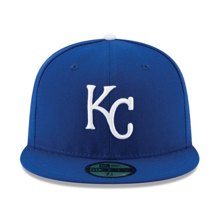 New Era Kansas City Royals Game Royal 59FIFTY Fitted Hat Front New Era Kansas City Royals Game Royal 59FIFTY Fitted Hat Front