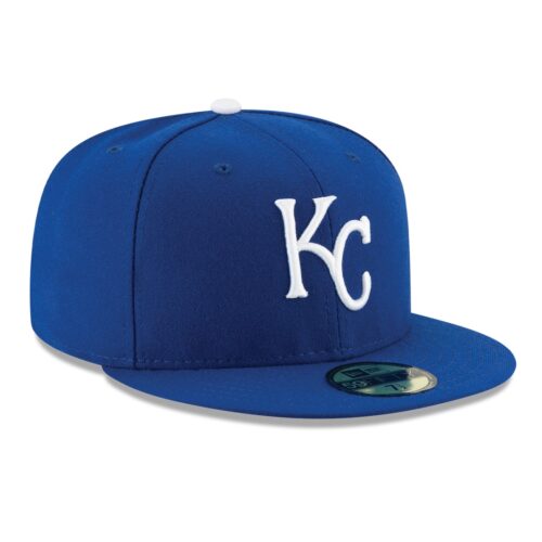 New Era Kansas City Royals Game Royal 59FIFTY Fitted Hat Front Right