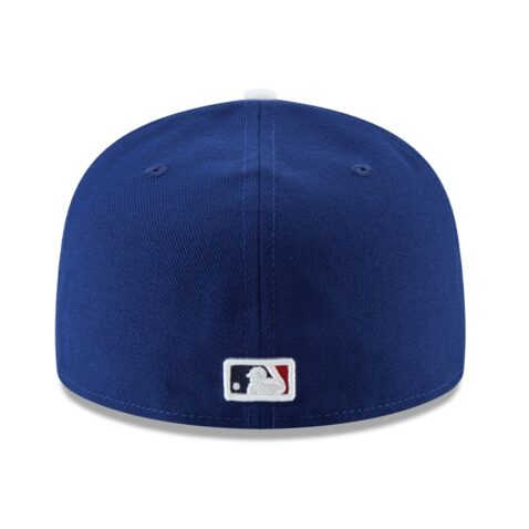 New Era Los Angeles Dodgers Game Royal 59FIFTY Fitted Hat Back