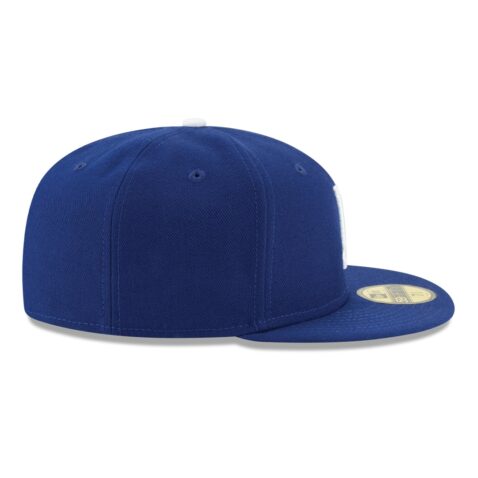 New Era Los Angeles Dodgers Game Royal 59FIFTY Fitted Hat Right