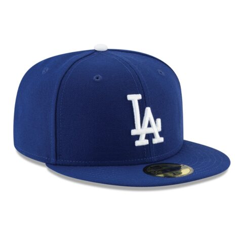 New Era Los Angeles Dodgers Game Royal 59FIFTY Fitted Hat Right Front