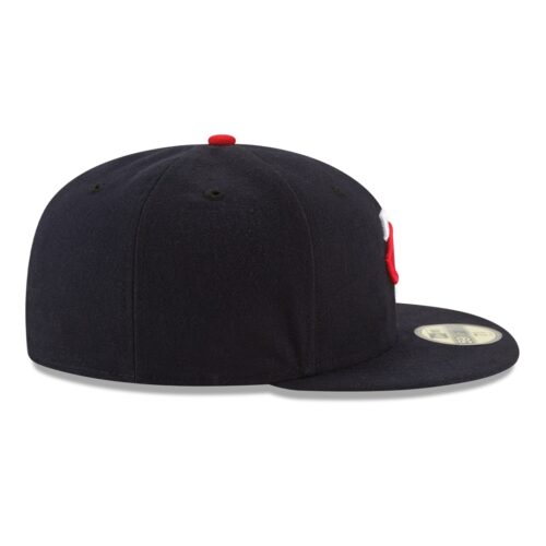 New Era Minnesota Twins Home Navy 59FIFTY Fitted Hat Right