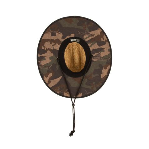 Salty Crew Tippet Cover Up Straw Hat Camo