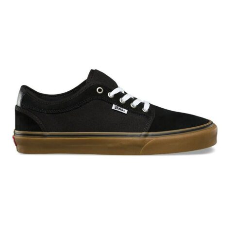 Vans Chukka Low Shoes Black Black Gum