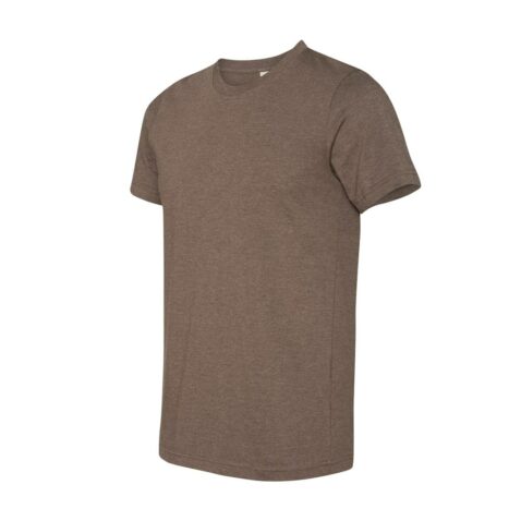 AAA Alstyle Shor Sleeve Brown Heather1