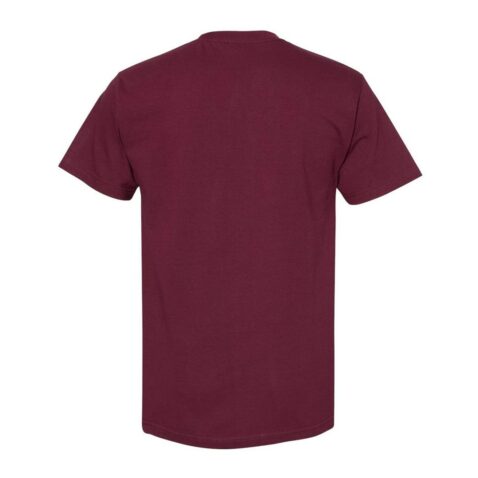 AAA Alstyle Shor Sleeve Burgundy1