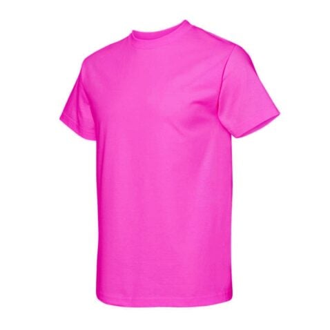 AAA Alstyle Shor Sleeve Hot pink2