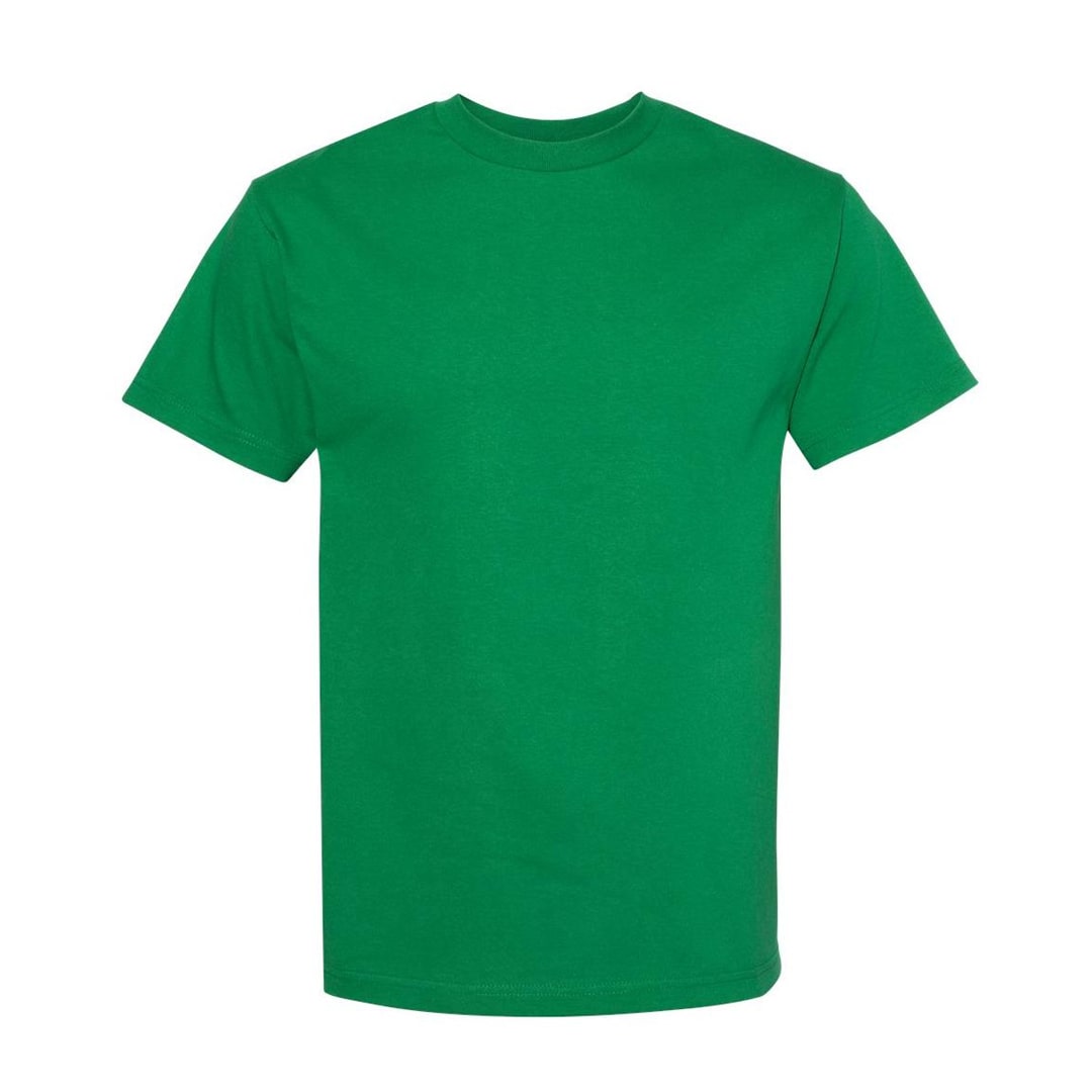 run out persuade fear Plain T-Shirt Kelly Green - Billion Creation