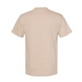 Plain Short Sleeve T-Shirt Sand