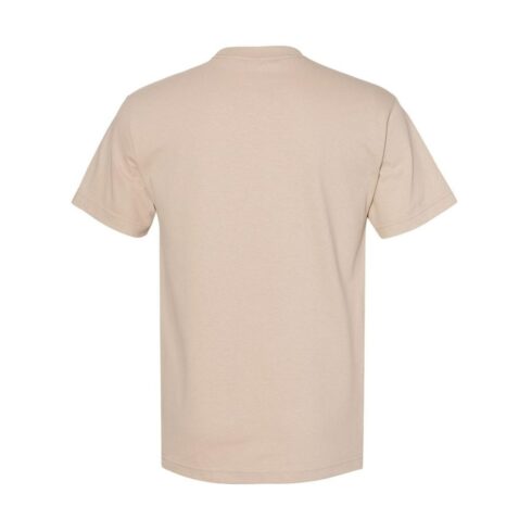 Plain Short Sleeve T-Shirt Sand - Billion Creation