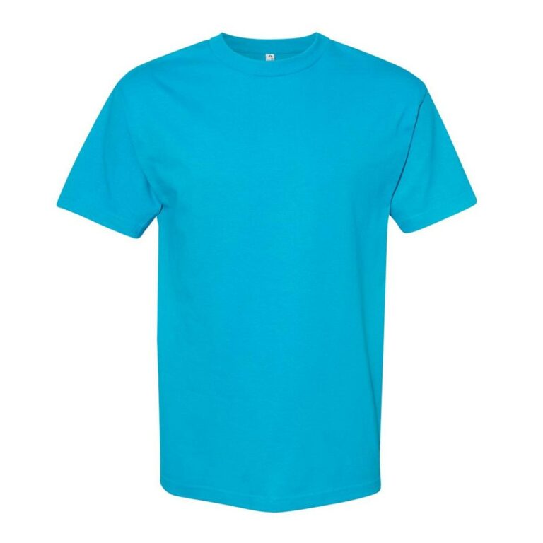 AAA Alstyle Short Sleeve Turquoise AAA Alstyle Short Sleeve Turquoise