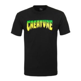 Creature Logo Short Sleeve Black