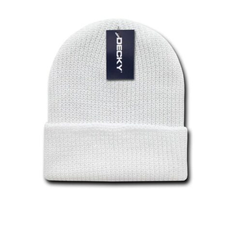 Decky GI Watch Cap Knitted White