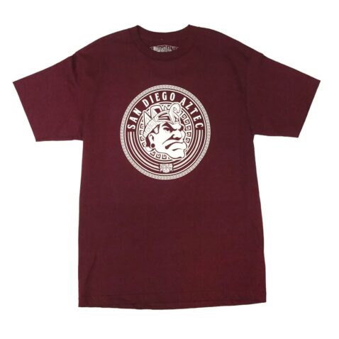 Dyse One Aztec Tee Burgundy Front